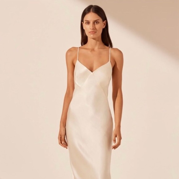 Shona Joy La Lune silk slip dress - Picture 3 of 4